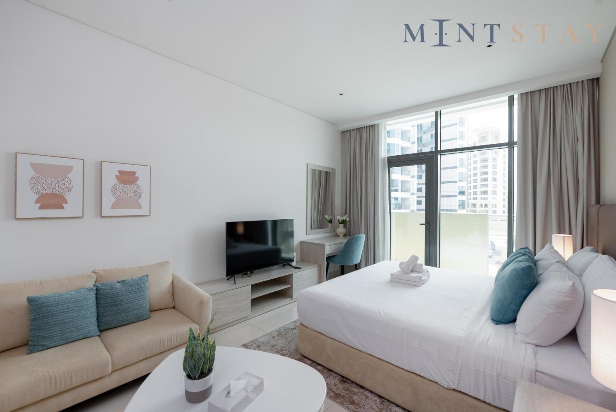 דובאי Seven Palm, Palm Jumeirah - Mint Stay מראה חיצוני תמונה