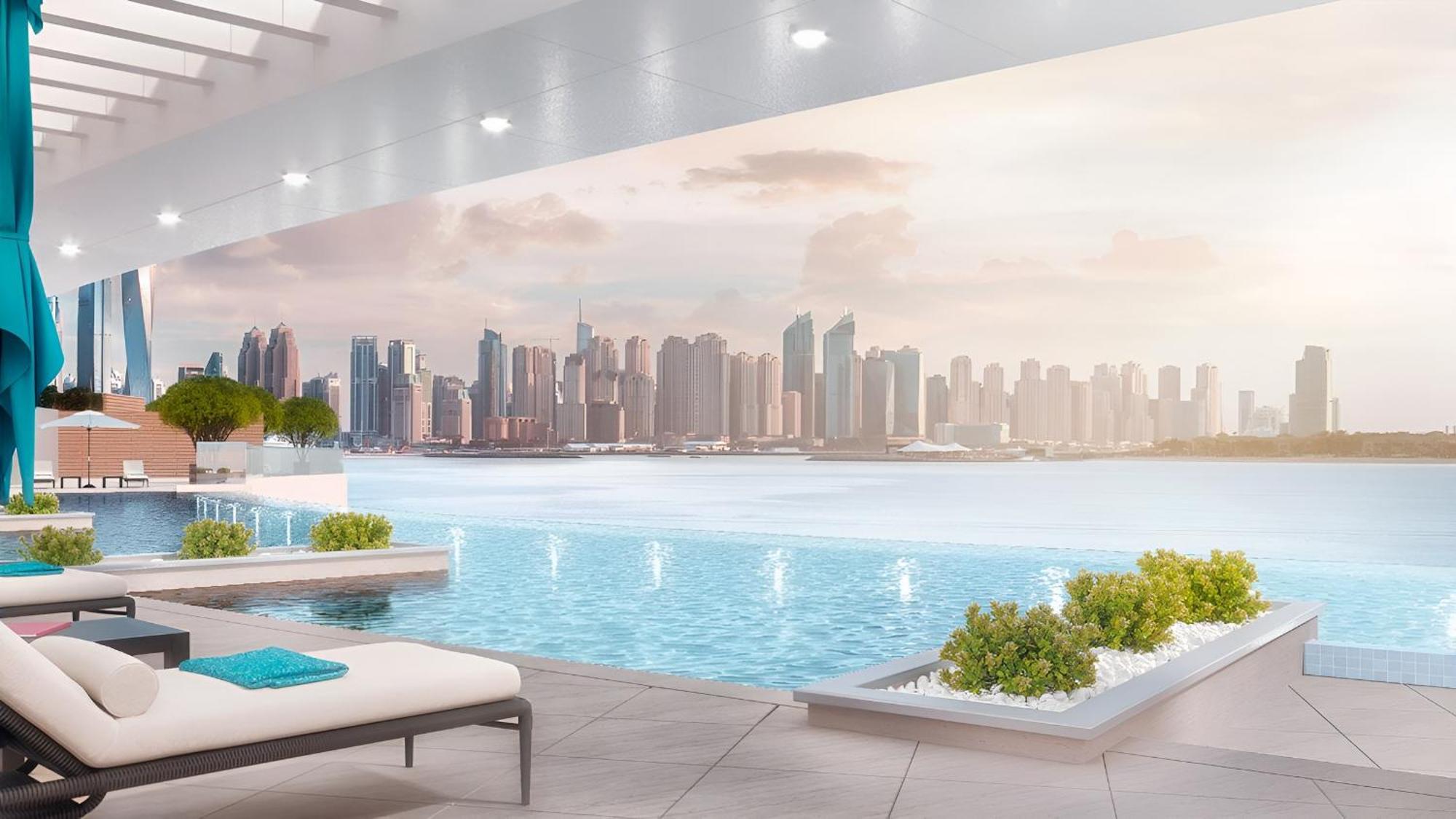 דובאי Seven Palm, Palm Jumeirah - Mint Stay מראה חיצוני תמונה